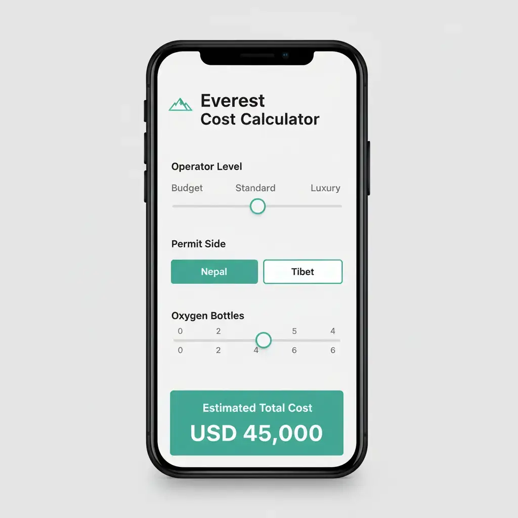 Everest Cost Calculator