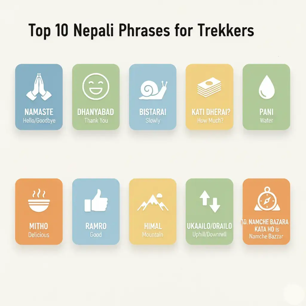Top 10 Nepali Phrases for Trekkers