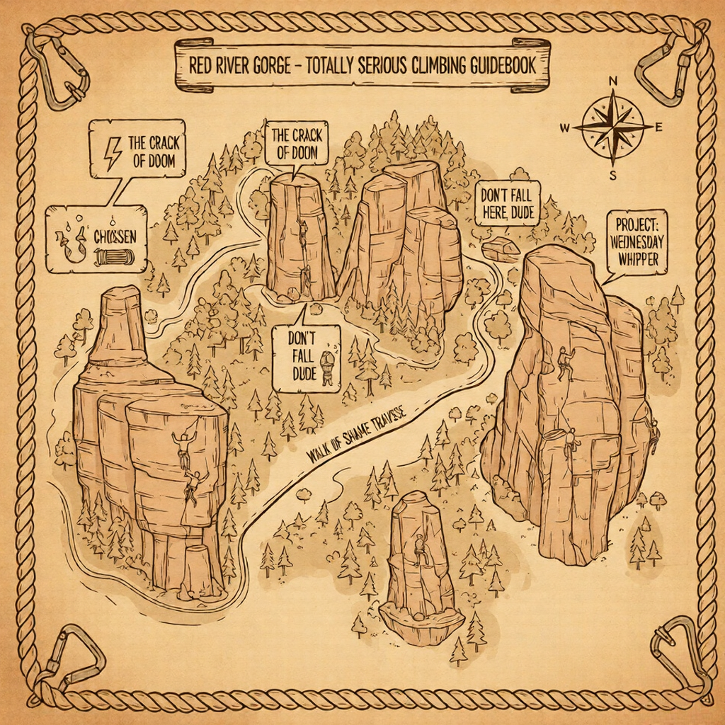 Red River Gorge Map