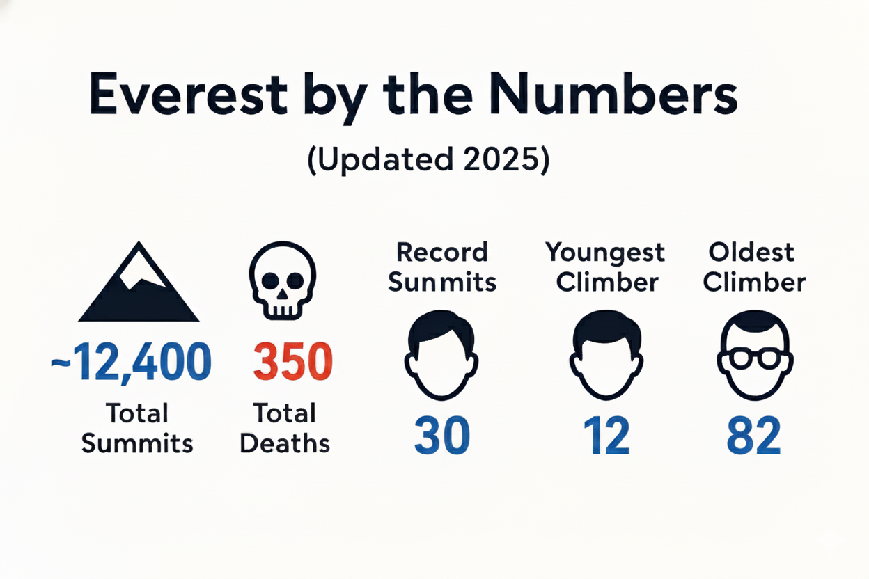 Everest by Numbers